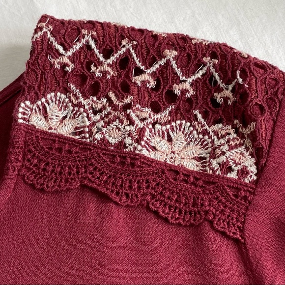 Knox Rose Embroidered BoHo Top - Picture 6 of 11